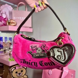 Hot Pink Vintage Juicy Couture Bag & She Cute AF 💅